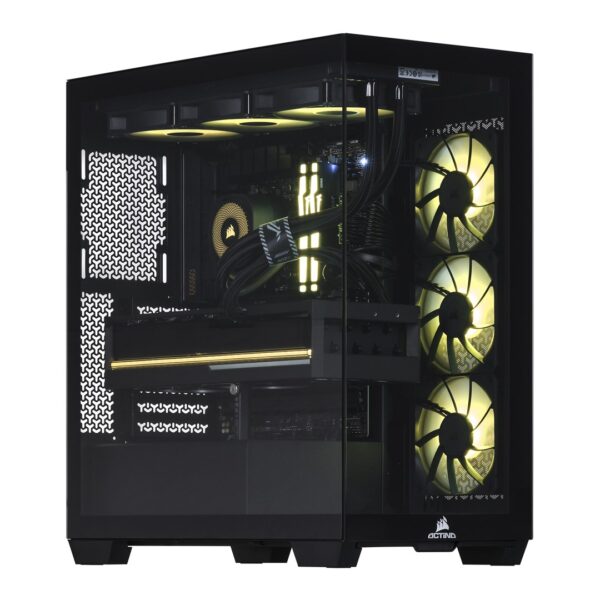 Actina 5901443415947 PC AMD Ryzen™ 7 7800X3D 32 GB DDR5-SDRAM 2 TB SSD AMD Radeon RX 9070 XT Midi Tower Black