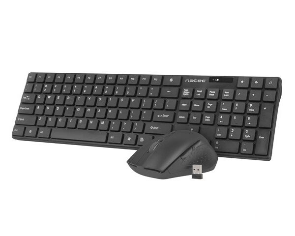 Natec NZB-1440 Ασύρματο - Σετ με Ποντίκι Αγγλικό US