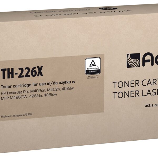 Actis Συμβατό Toner για Laser Εκτυπωτή HP 26X CF226X 9000 Σελίδων Μαύρο