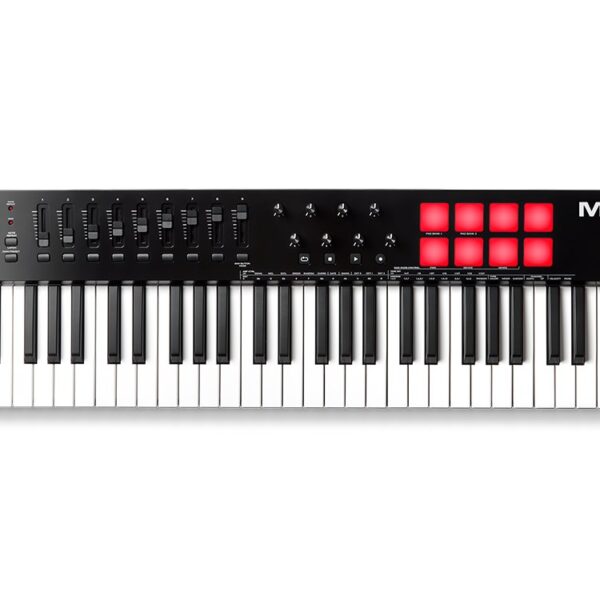 M-Audio Midi Keyboard Oxygen 61 MKV με 61 Πλήκτρα σε Μαύρο Χρώμα