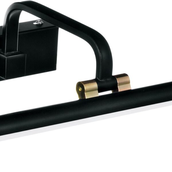 Active Jet AJE-FADO Φωτιστικό Μπάνιου LED Μαύρο 56.5x21x10εκ.