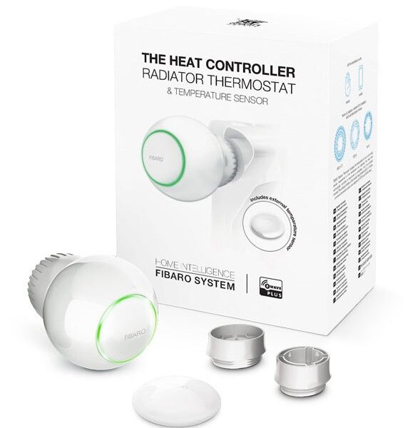 Fibaro FIBEFGT-START Ηλεκτρονική Θερμοστατική Κεφαλή με Wi-Fi για Σώμα Καλοριφέρ 1τμχ