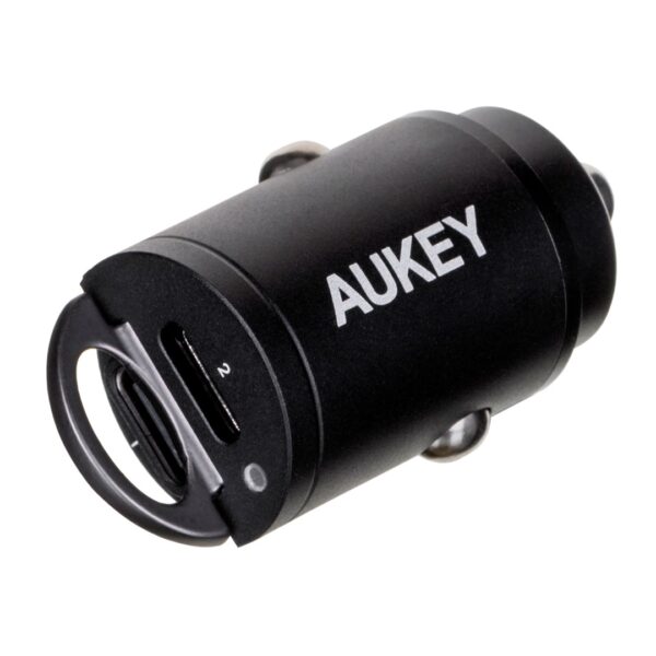 Aukey CC-A4 Φορτιστής Αυτοκινήτου με Θύρες 2xType-C