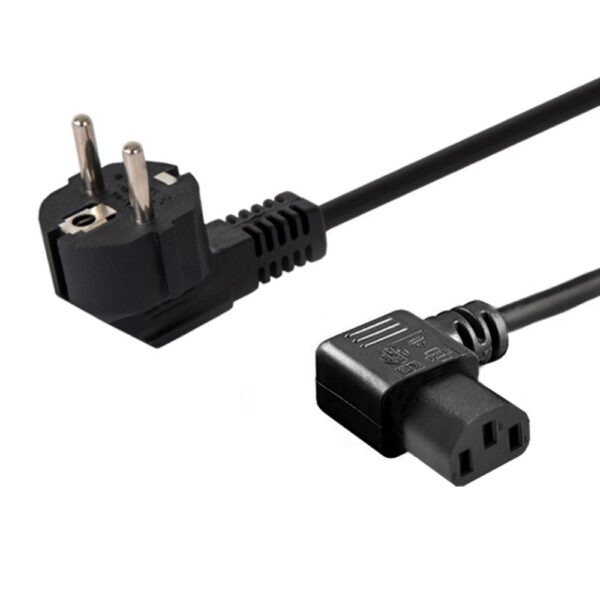 Savio Schuko - IEC C13 Cable 1.2m Μαύρο (CL-115)