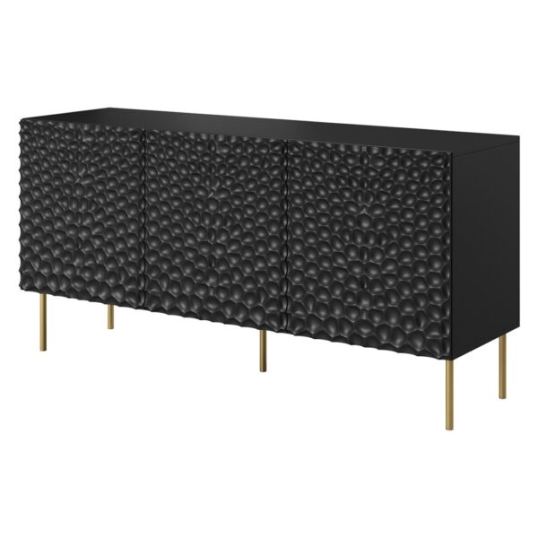 HOLE chest 152x42.5x74.5 cm matte black