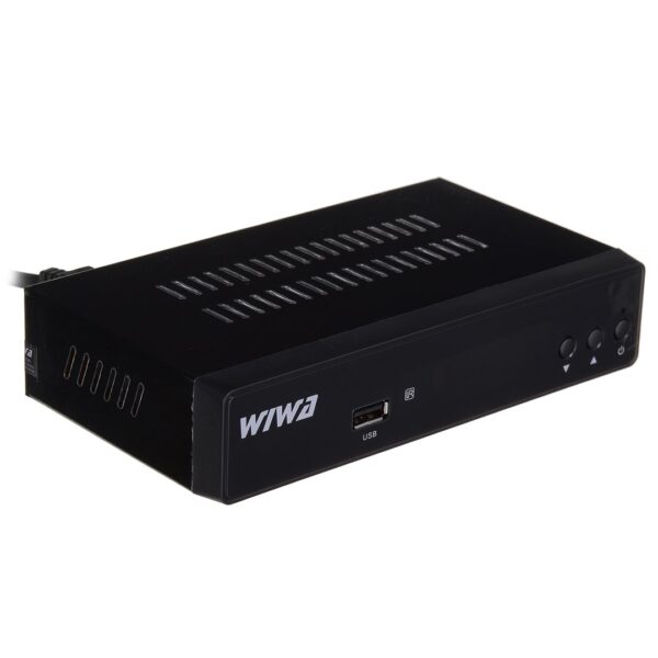 WIWA H.265 2790Z H.265 Maxx Ψηφιακός Δέκτης Mpeg-4 HD (720p) με Λειτουργία PVR (Εγγραφή σε USB) Σύνδεσεις SCART / USB