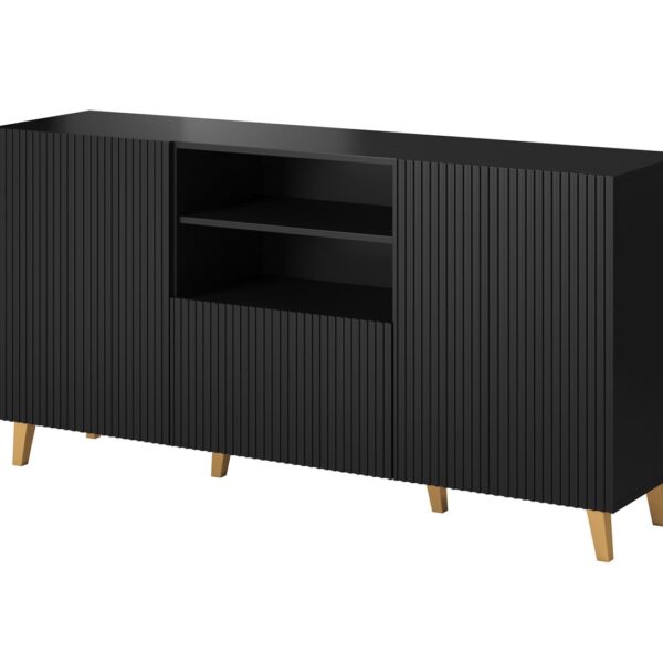 Cama Commode PAFOS 150x42x82 Black matt