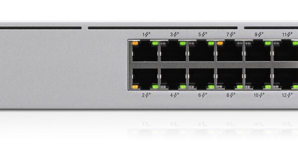 Ubiquiti UniFi Pro 24-Port PoE Managed L2/L3 Gigabit Ethernet (10/100/1000) Power over Ethernet (PoE) 1U Silver