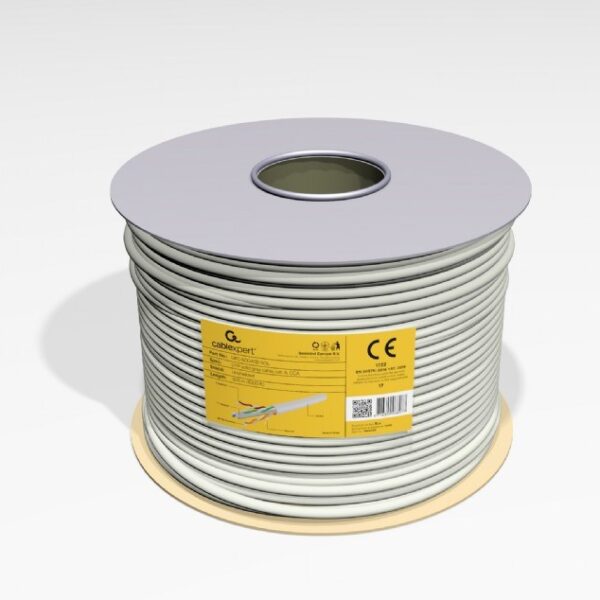 Cablexpert U/UTP Cat.6 Καλώδιο Δικτύου Ethernet χωρίς ακροδέκτες 305m Γκρι 1τμχ