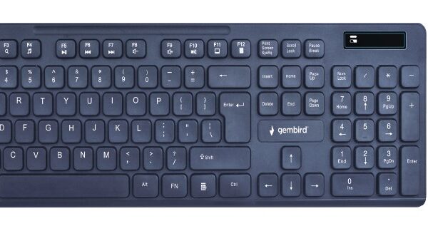 Gembird KBS-WCH-03 Ασύρματο - Σετ με Ποντίκι Αγγλικό US