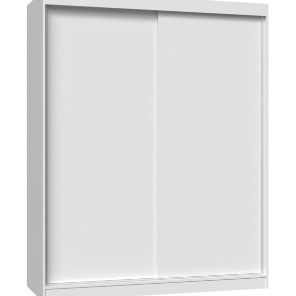Topeshop IGA 160 BIEL B KPL bedroom wardrobe/closet 7 shelves 2 door(s) White