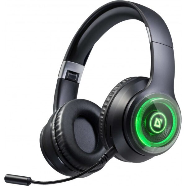Defender Freemotion Ασύρματα / Ενσύρματα On Ear Ακουστικά Πράσινα