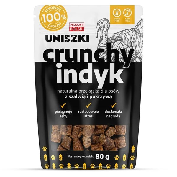 Uniszki Μπισκότο Σκύλου με Γαλοπούλα 80gr