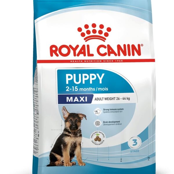 Royal Canin Maxi Puppy 15 kg Rice, Vegetable