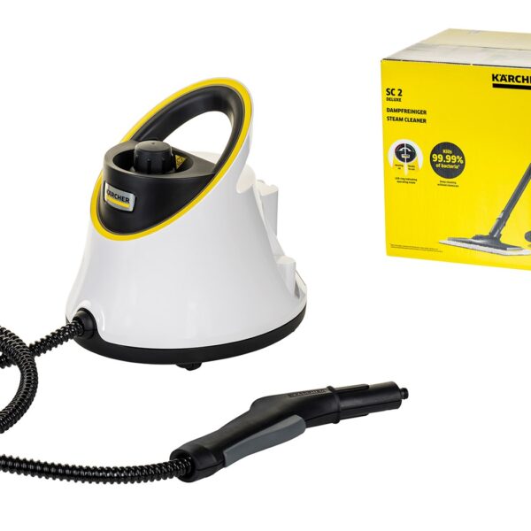 Karcher SC 2 Deluxe Ατμοκαθαριστής Πίεσης 3.2bar με Ρόδες και Κοντάρι