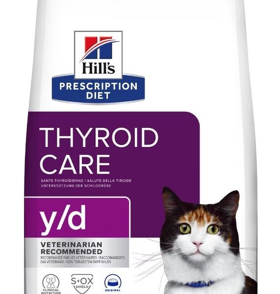 HILL'S Thyroid Care y/d - dry cat food - 3 kg