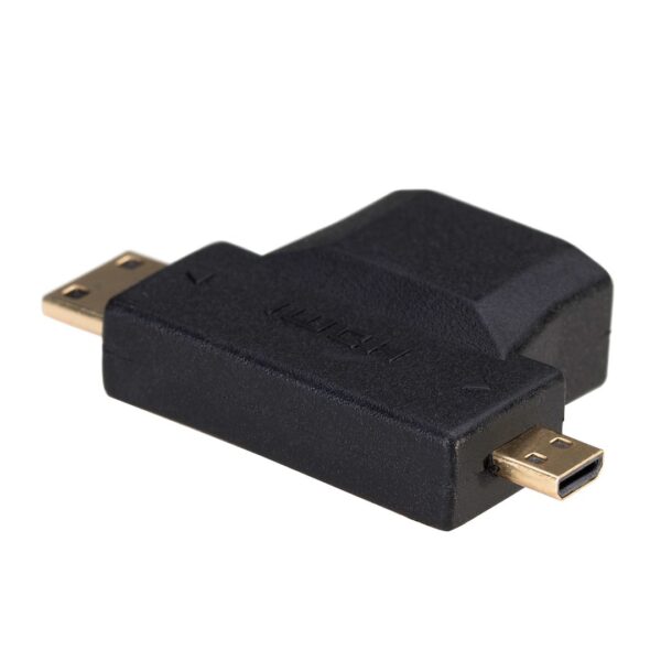 Akyga HDMI female σε micro HDMI / mini HDMI male (AK-AD-23)