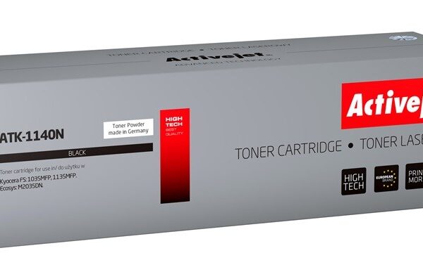 Active Jet Συμβατό Toner για Laser Εκτυπωτή Kyocera TK-1140K 7200 Σελίδων Μαύρο
