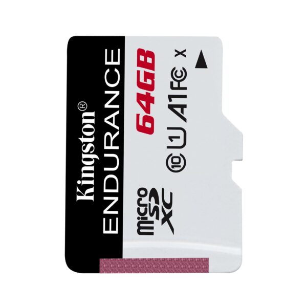 Kingston Endurance microSDXC 64GB Class 10 U1 V10 A1 UHS-I