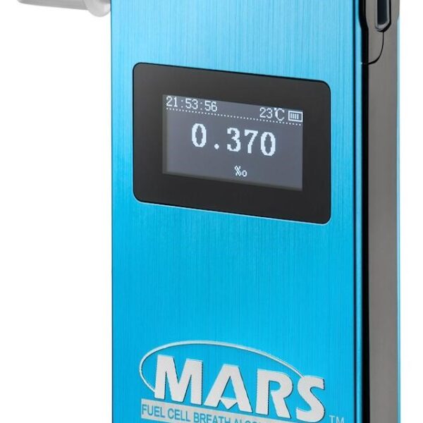 Alcovisor Mars BT Ψηφιακός Μετρητής Αλκοόλ Blue