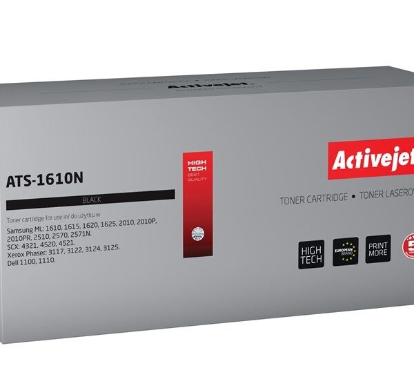 Active Jet Συμβατό Toner για Laser Εκτυπωτή Samsung ML-1610D2 / Xerox 106R01159 3000 Σελίδων Μαύρο