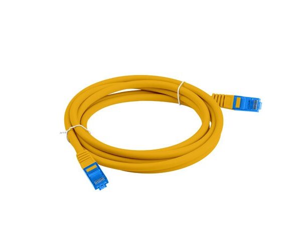 Lanberg S/FTP Cat.6a Καλώδιο Δικτύου Ethernet 1.5m Πορτοκαλί