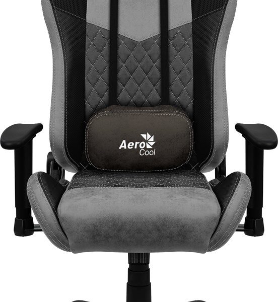 Aerocool Duke Υφασμάτινη με Ρυθμιζόμενα Μπράτσα Ash Black