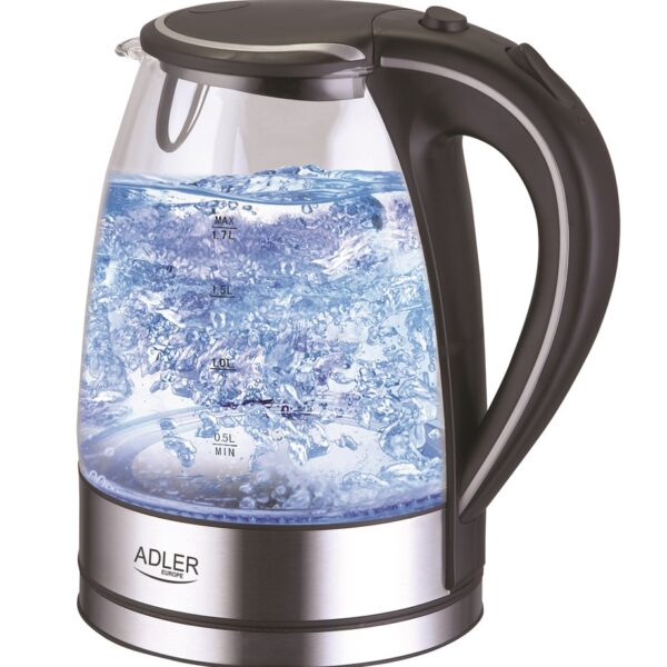 Adler AD-1225 1.7lt με Ισχύ 2000W Μαύρος