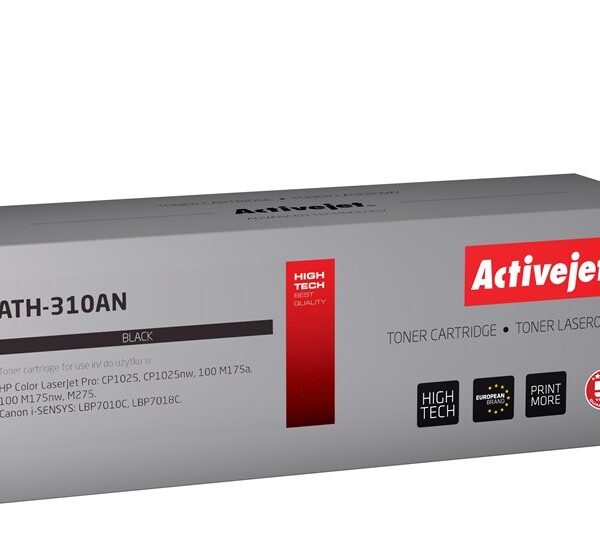 Active Jet Συμβατό Toner για Laser Εκτυπωτή Canon CRG-729 1200 Σελίδων Μαύρο