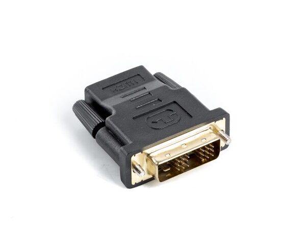 Lanberg HDMI female σε DVI-D male 1τμχ (AD-0013-BK)