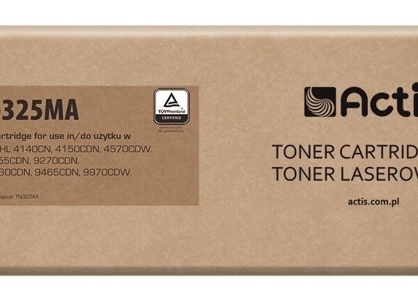 Actis Συμβατό Toner για Laser Εκτυπωτή Brother TN-325M 3500 Σελίδων Ματζέντα