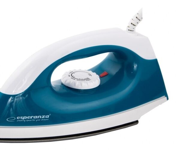 Esperanza TRAVEL IRON SMOOTHER Dry iron Non-stick soleplate 1200 W Blue, White