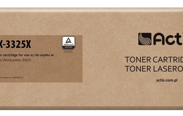 Actis Συμβατό Toner για Laser Εκτυπωτή Xerox 106R02312 11000 Σελίδων Μαύρο