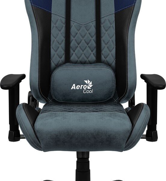 Aerocool Duke Υφασμάτινη με Ρυθμιζόμενα Μπράτσα Steel Blue