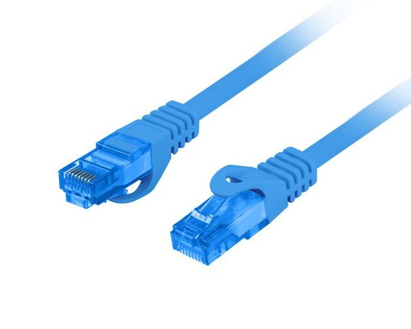 Lanberg S/FTP Cat.6a Καλώδιο Δικτύου Ethernet 1.5m Μπλε