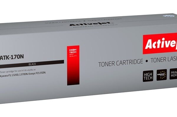 Active Jet Συμβατό Toner για Laser Εκτυπωτή Kyocera TK-170N 7200 Σελίδων Μαύρο