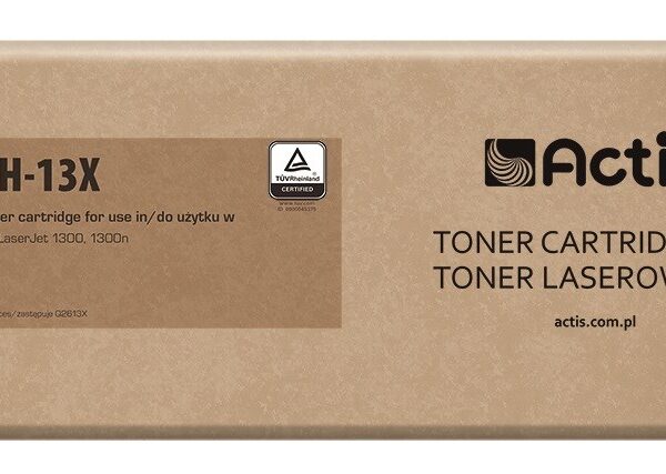Actis Συμβατό Toner για Laser Εκτυπωτή HP 13X Q2613X 4000 Σελίδων Μαύρο