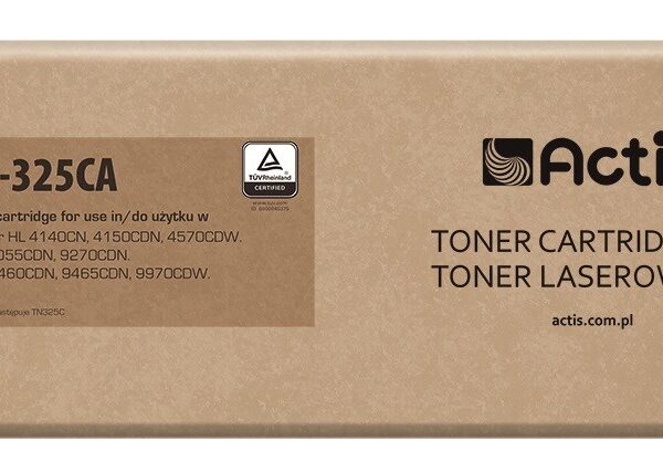 Actis Συμβατό Toner για Laser Εκτυπωτή Brother TN-325C 3500 Σελίδων Κυανό