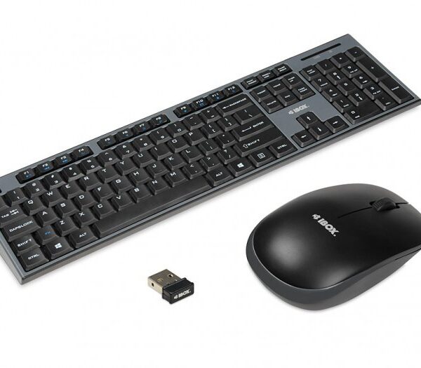 iBox Desktop KIT Pro Ασύρματο - Σετ με Ποντίκι Αγγλικό UK