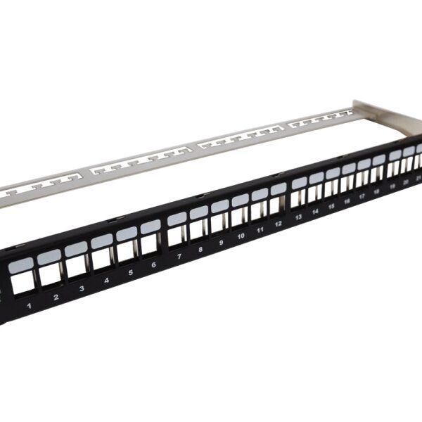 A-LAN Patch Panel 1U Μαύρο