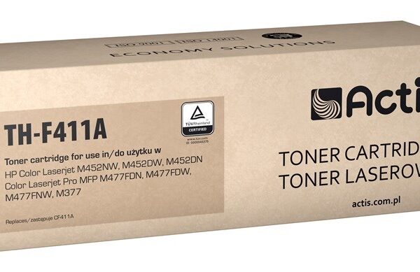 Actis Συμβατό Toner για Laser Εκτυπωτή HP 410A CF411A 2300 Σελίδων Κυανό