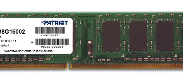 Patriot 8GB DDR3 (PSD38G16002)