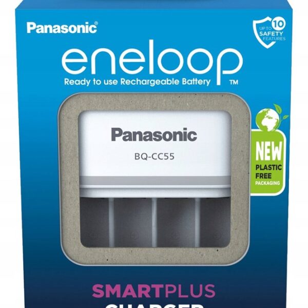 Battery charger PANASONIC Eneloop Smartplus BQ-CC55 (BQ-CC55E)