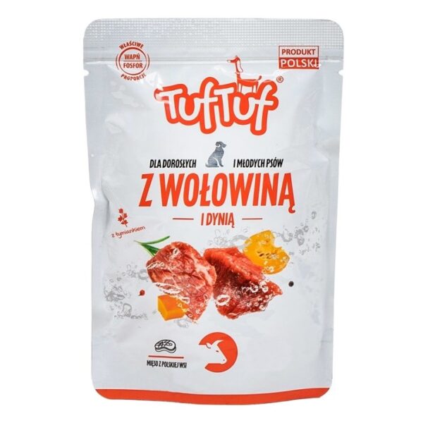 BULT Minced beef with pumpkin - wet dog food - 100g