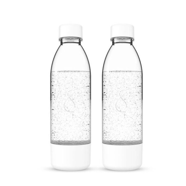 PushAir 2 bottles for Dafi 0.7 l saturator white