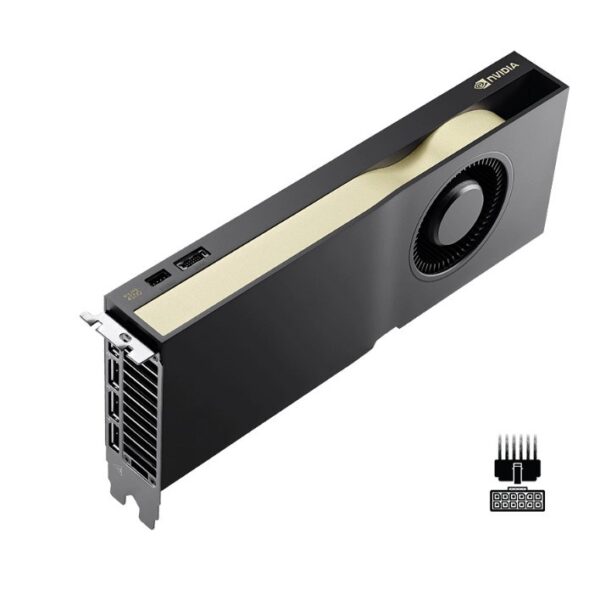 PNY RTX PRO 4500 Blackwell, 32 GB GDDR7 ECC 256-bit, 200W, PCI Express 5.0 x16, 4 x Display Port 2.1b, ATX bracket, 1x CEM5 16-pin power supply cable, FHFL Dual Slot, small box