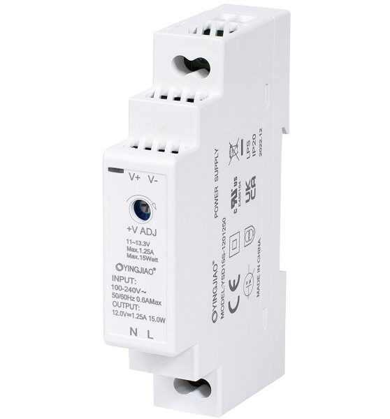 Yingjiao DIN power supply YSDS 12V 1,25A 15W