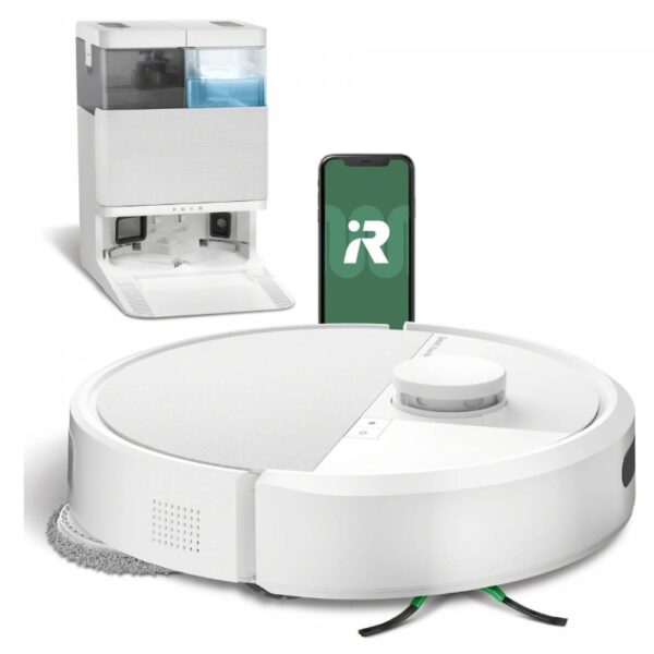 Cleaning robot iRobot Roomba Plus 405 Combo + AutoWash station (white)