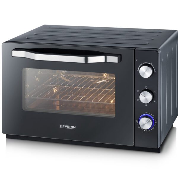 Severin TO 2073 XXL toaster oven 60 L 2200 W Black Grill
