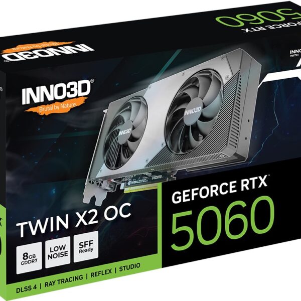 INNO3D GeForce RTX 5060 Twin X2 OC NVIDIA 8 GB GDDR7